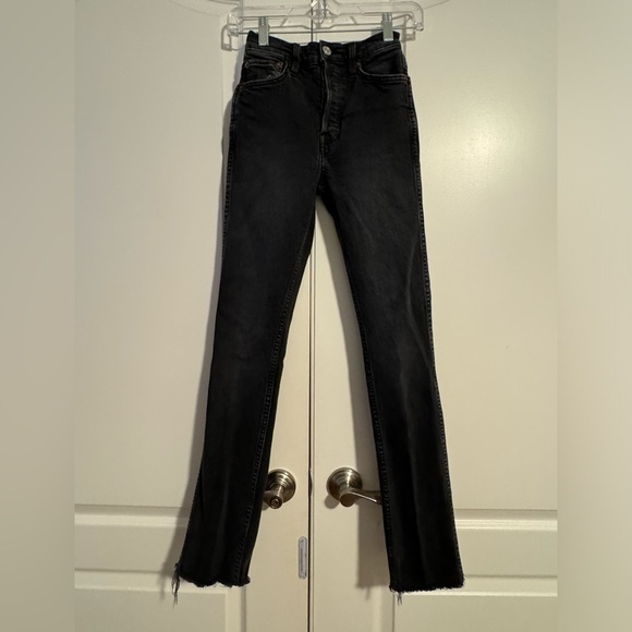 Re/Done Denim - Re/Done Women’s Black Denim Jeans